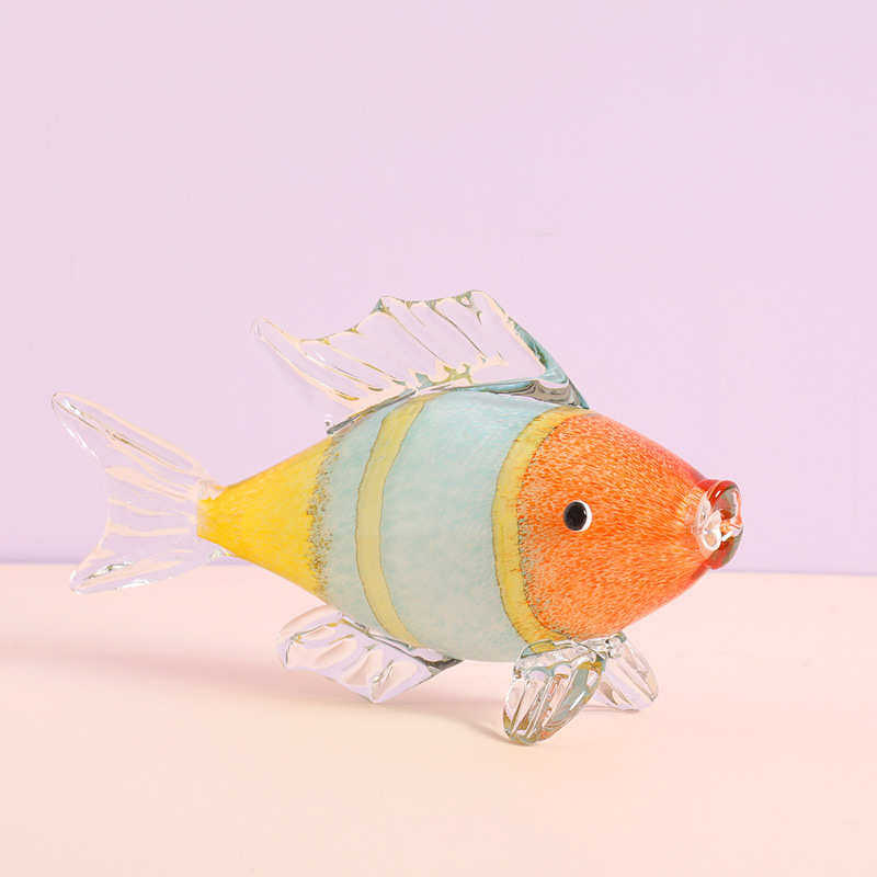 欧式创意水晶玻璃鱼桌面工艺品摆件客厅样板间装饰品家居节日礼品,家居饰品,装饰摆件,淘宝优惠券,粉丝福利购,淘宝优惠卷