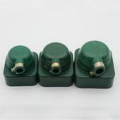 橡皮三相四线插座 三相电电焊机接线440V插座 康豪防摔工业插座