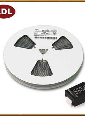 奥德利 贴片SS320 肖特基二极管 SMB封装 3A200V SR3200 厂家生产