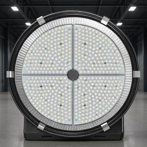 300W400W高杆灯模组四合一防眩投光灯广场户外防水led圆形投射灯