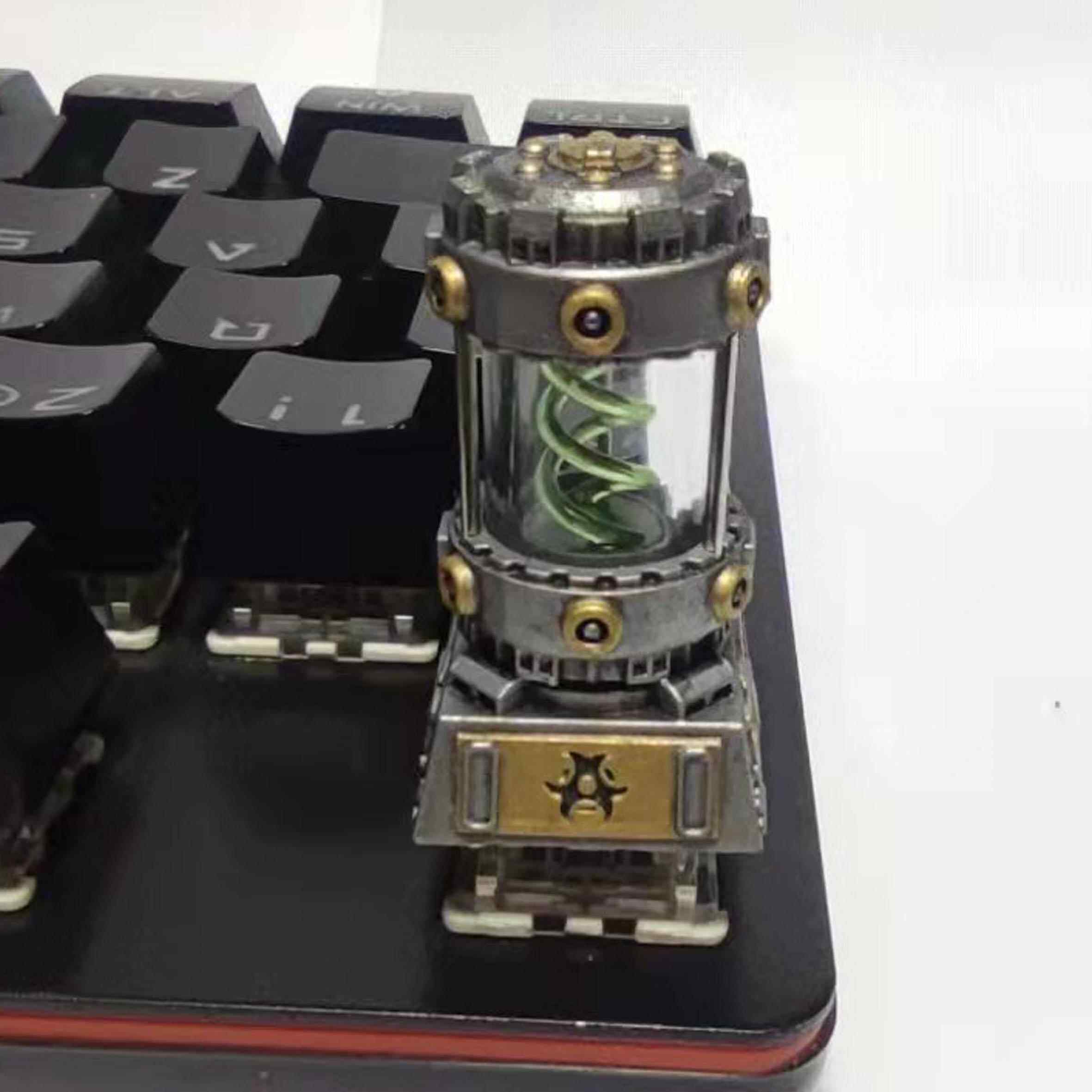 HI来吧 生化瓶生化罐 十字轴机械键盘 MX轴定制桌搭送礼 透光键帽