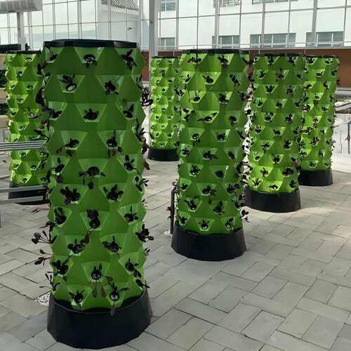 水培菠萝塔立体种植系统 塑料NFT水培塔 家庭阳台无土栽培设备