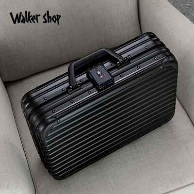 正品Walker Shp轻o奢手箱全铝合金密码箱文件保险箱工具箱公文提