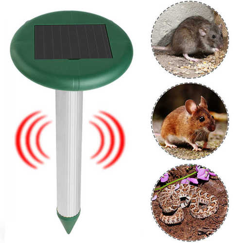 太阳能驱鼠器庭院驱蛇器驱鸟器驱虫器户外驱狗器超声波动物驱赶器