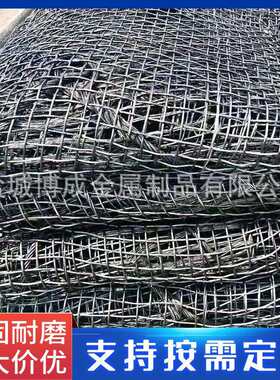 手编钢丝绳吊网网片网兜，建筑垃圾水泥钢丝网，砖块石头起重吊网