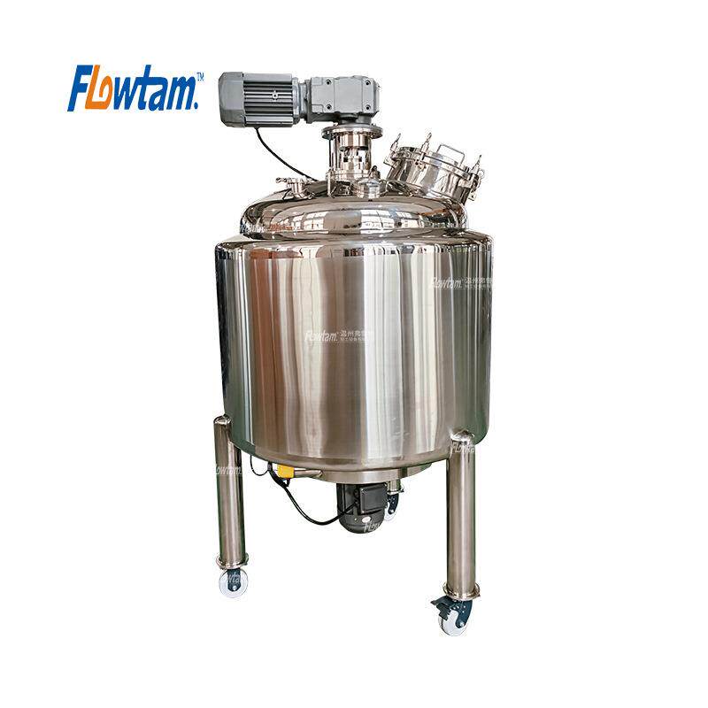 膏体树脂胶水加热搅拌桶化工混合机带电机变频调速多功能搅拌罐