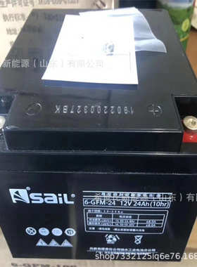 风帆蓄电池6-GFM-24直流屏UPS/EPS电源12V24AH通讯及电力设备