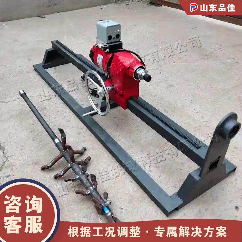 建筑工程地下管道钻孔机 小型地下打眼处理设备 电缆过路打眼机