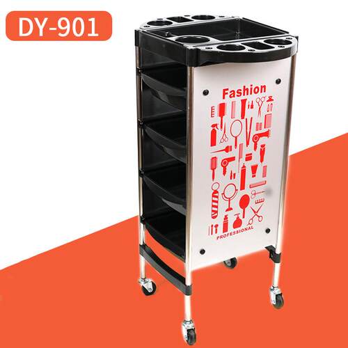 美动发工具车廊美发推车移动DY-901推车发置物架纳多层烫染移收置