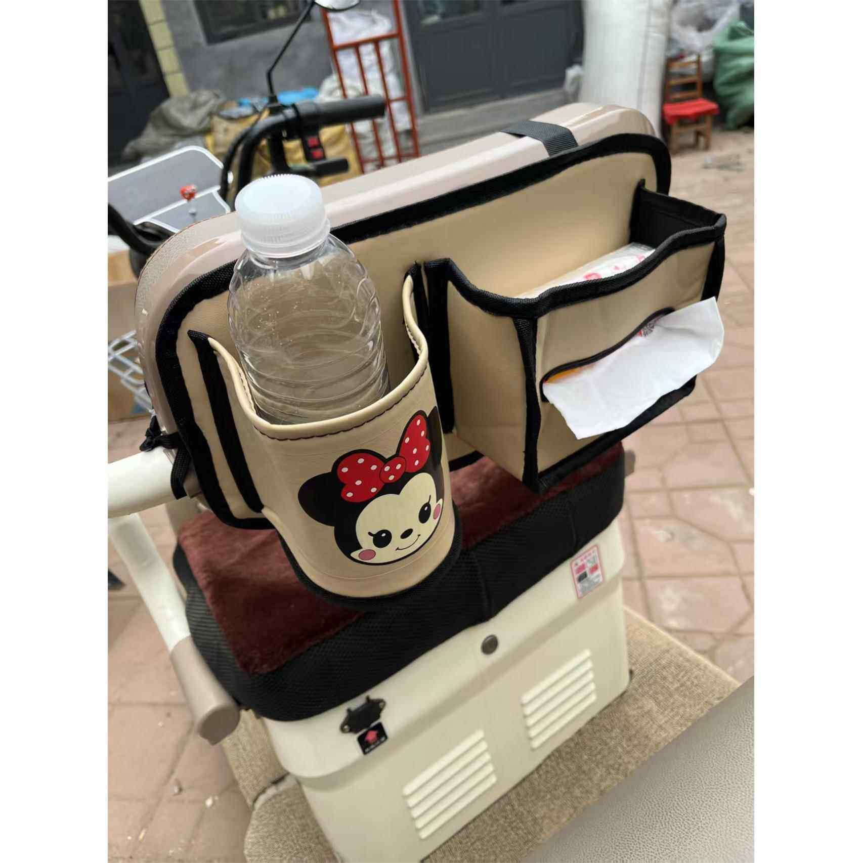 电动车电三轮车储物袋三轮车收纳置物袋水杯纸巾皮革收纳袋,电动车/配件/交通工具,电动车挂包,淘宝优惠券,粉丝福利购,淘宝优惠卷