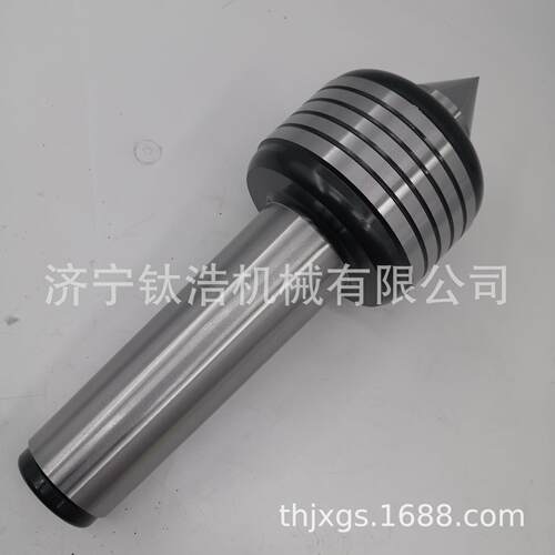 莫氏MTA6号F124外圆沟槽回转合金带扁尾顶针直销价格