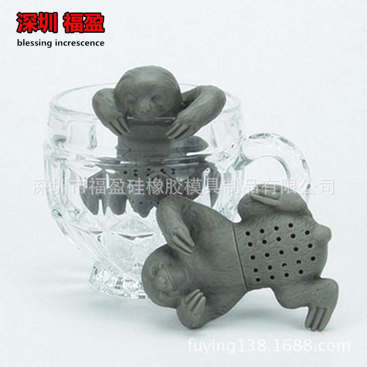 厂家现货 家居滤茶器 硅胶茶包茶漏 新奇特日用小礼品