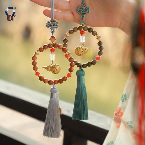 香囊手串车挂葫芦挂饰景泰蓝香丸香薰挂件汉服配饰