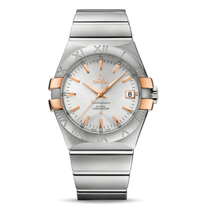 [9.8新]欧米茄星座123.20.35.20.02.003自动机械男士手表二手正品