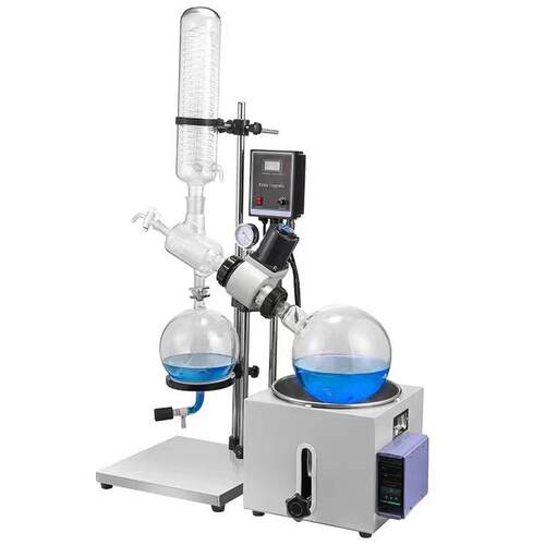 蒸馏提纯旋蒸仪2L3L5L旋转蒸发器实验室小型RE-201D旋转蒸发仪
