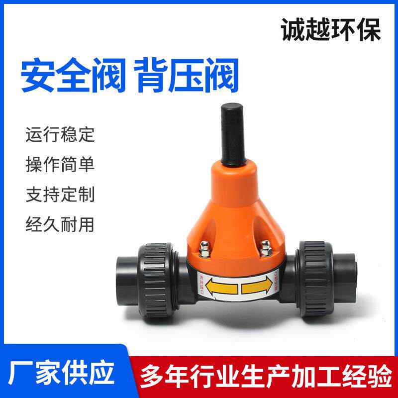 安全阀直插式加药装置计量泵管路配件备压阀单向阀背压阀
