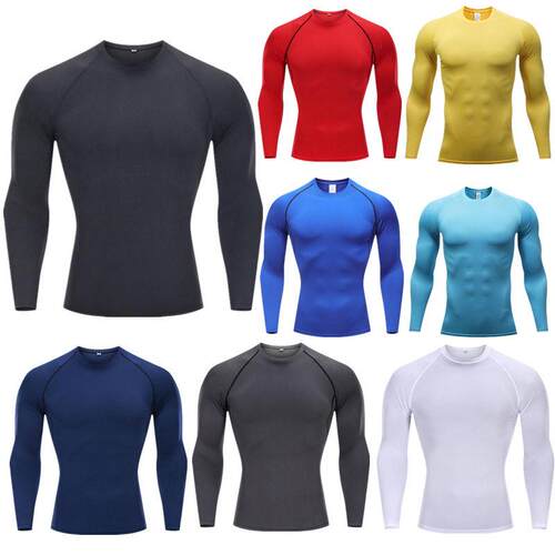 5 Set Men Compression Sleeve Leggings Shirt Amazon
