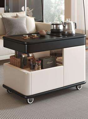 动实木茶几HDX泡茶体阳客厅移边柜家用台水壶茶桌茶台一茶水沙发