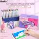 Arrtx阿泰诗丙烯马克笔卡乐魔盒套装 60色软头防水不透色DIY大容量