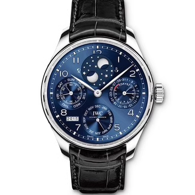 [9.8新]万国公价338000白金葡萄牙万年历自动机械男表IW503401