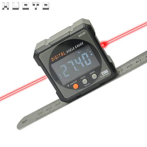 IP54 digital inclinometer laser level数显倾角仪电子水平尺