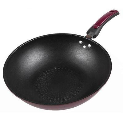 wok non-stick pan multi-functional wok induction cooker pan