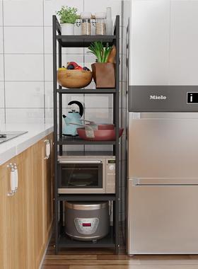 小推置架落地多层收架纳厨44251房微波炉烤箱杂物架车子客厅储物