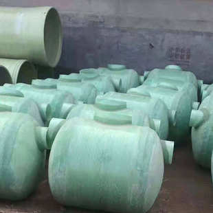 玻璃钢缠绕化粪池 城市污水处理 农村厕改大型缠绕化粪池规格多样