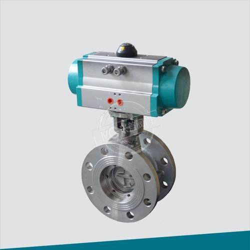 气动软密封蝶阀双偏心四氟蝶阀D642F-16P-DN200不锈钢零泄露