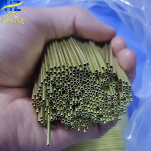 铜套空心铜管薄铜管毛细黄铜管h62h65规格 可切割倒角现货优惠