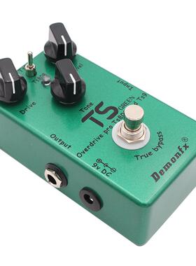 Tube Screamer TS9 TS808电吉他过载效果器 二合一DemonFX手工单