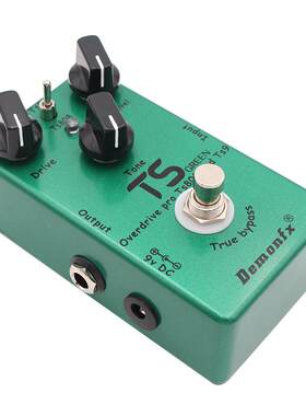 Tube Screamer TS9 TS808电吉他过载效果器 二合一DemonFX手工单