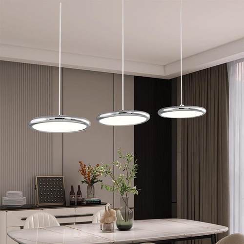 飞厅碟餐吊灯国王湖现37741代简约高感网红饭吧台餐桌现代简级约