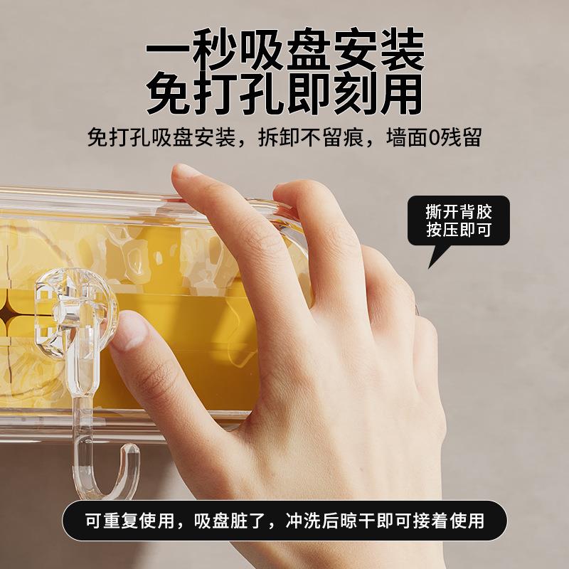 强力真掉空吸盘挂不无痕钩免打孔联排钩子浴室挂壁厨房ZB250531门