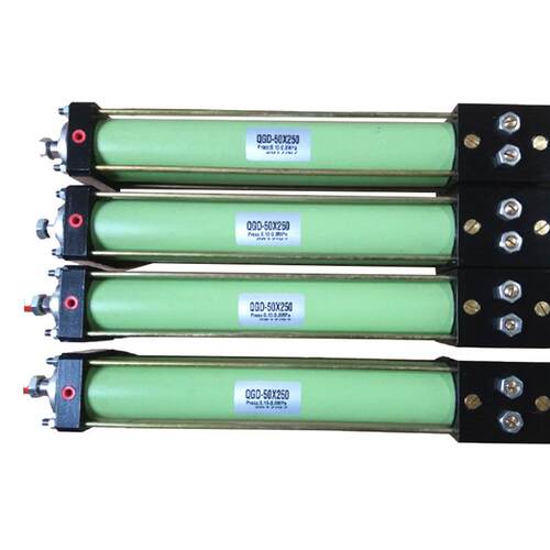 QGD125X60-J肇庆方大气液结合速度平稳卧式气液阻尼气缸QGD50*250