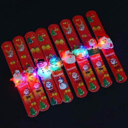Christmas Popping Ring Christmas Gifts Santa Elk Clapping Ri