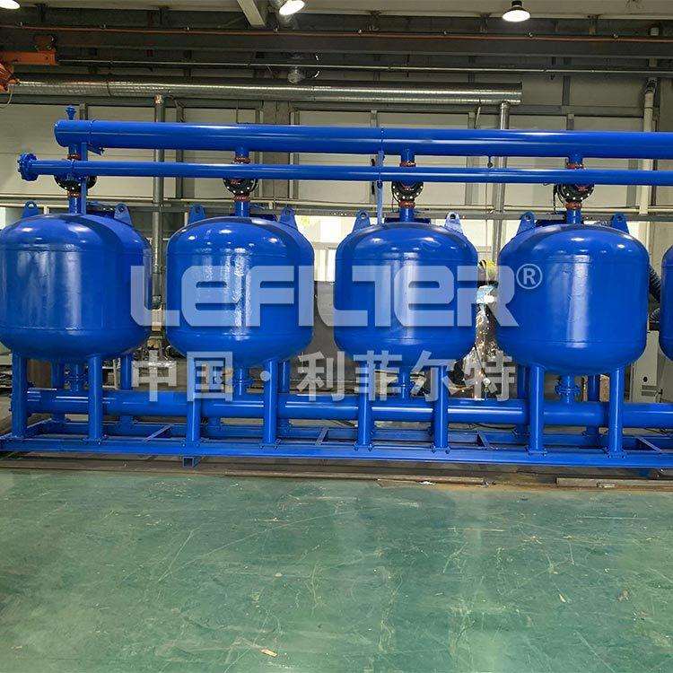 工业循环水除杂浅层砂过滤器 农业生产除杂反冲洗砂石过滤器