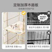 HAKE黑咔猫笼子超大自由空间猫别墅带厕所一体家用室内带猫砂盆屋