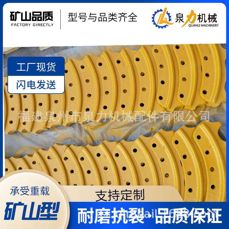 现代R225-7R220导向轮履带链轨涨紧缸弹簧支重轮支撑轮四轮一带