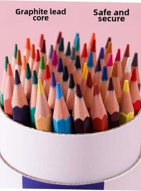 colour pencil painting students use 48 colour pencils with a
