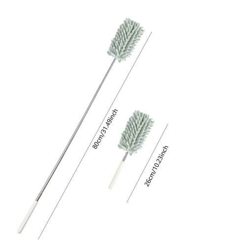 1pc Extendable Handle Feather Duster Telescopic Dust Brush C