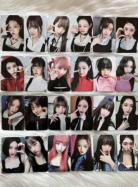 IVE 芙 正规一专辑自印小卡 安宥真 井直怜 张元英 jc圆 李瑞特典