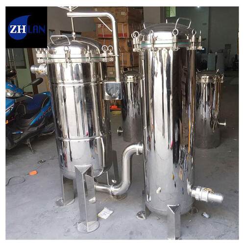 厂家直销不锈钢柴油袋式过滤器高效精密布袋流量过滤器