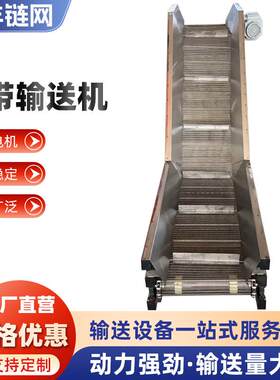 不锈钢网带冲VIH输送机抗击食海鲜传送果 蔬品加工输送304网带提