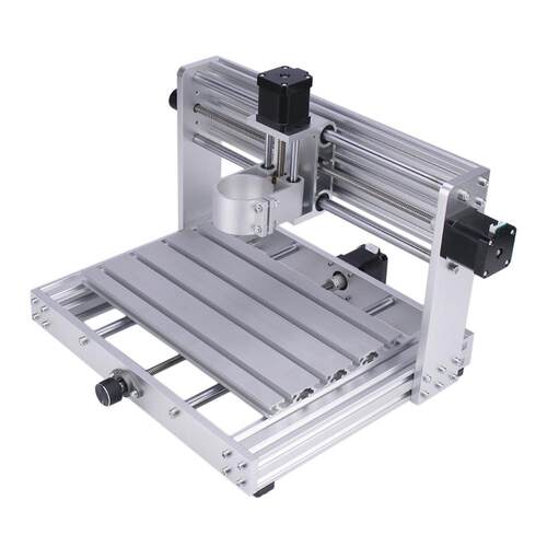 CNC30标18ymax迷你轴数cnc3018m控激光雕刻机d三i木工皮革金属打
