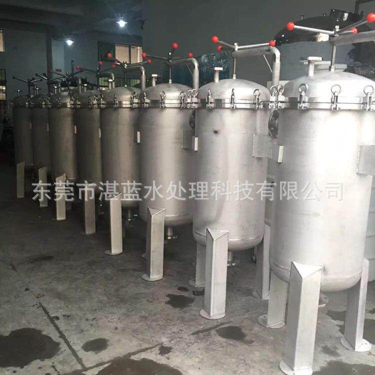 袋式过滤不器 布Ф500*81袋过滤器 锈钢滤油器杂 柴除质袋式过油