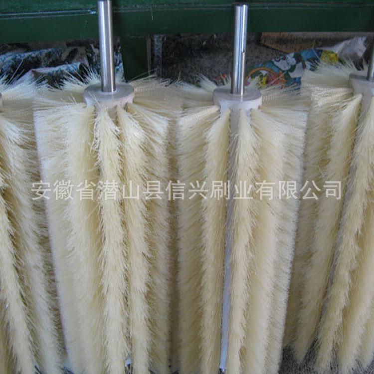 厂家直销生产毛刷辊现货供应酸洗刷辊五金工具抛光圆形工业刷辊