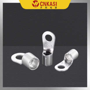 RNB圆形裸端头O型圆形裸端头 铜线鼻子镀锡接线耳 冷压接线端子