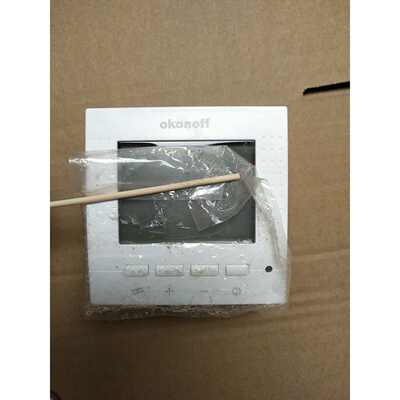 柯耐弗温控器水地暖控制面板S430PW电采暖开关,拆机未撕膜