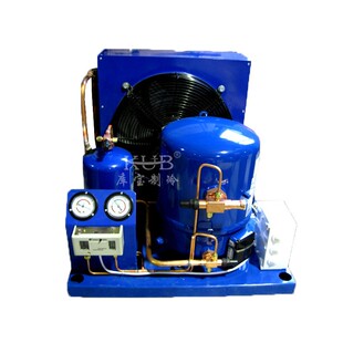 敞开式 丹佛斯美优乐机组 风冷小型海鲜冷冻制冷机组 MTZ22 供应